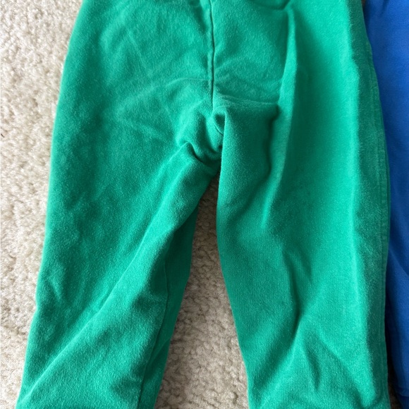Primary Kids Green and Blue Jogger Pants 12-18 months EUC - Picture 8 of 8